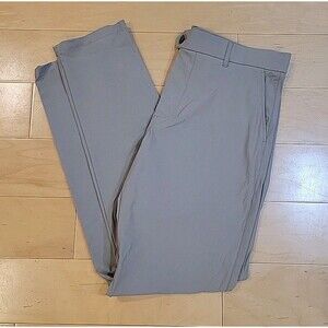 Greyson Pants Mens 34x32 Montauk Golf Performance Commuter Trouser Khaki Tan